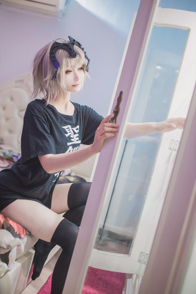 Cosplay,COS,贞德,黑贞,Fate/Stay Night