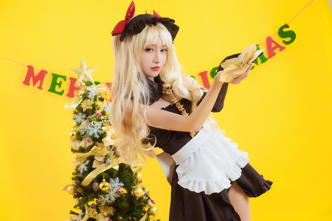 fate,弓凛,枪凛女仆cos,COS,COSPLAY