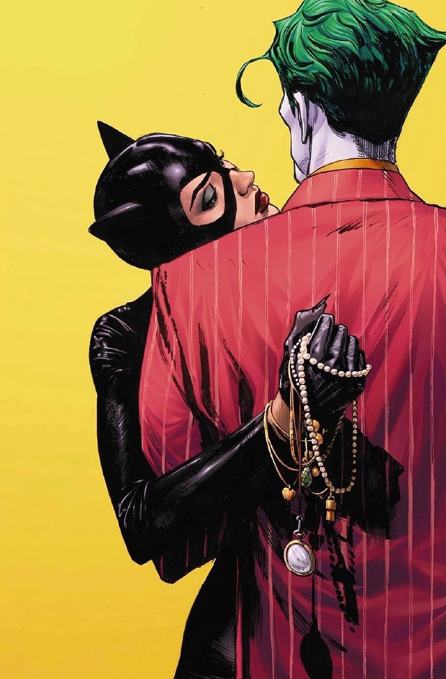 [次元速报]《蝙蝠侠/猫女》第9期变体封面公开