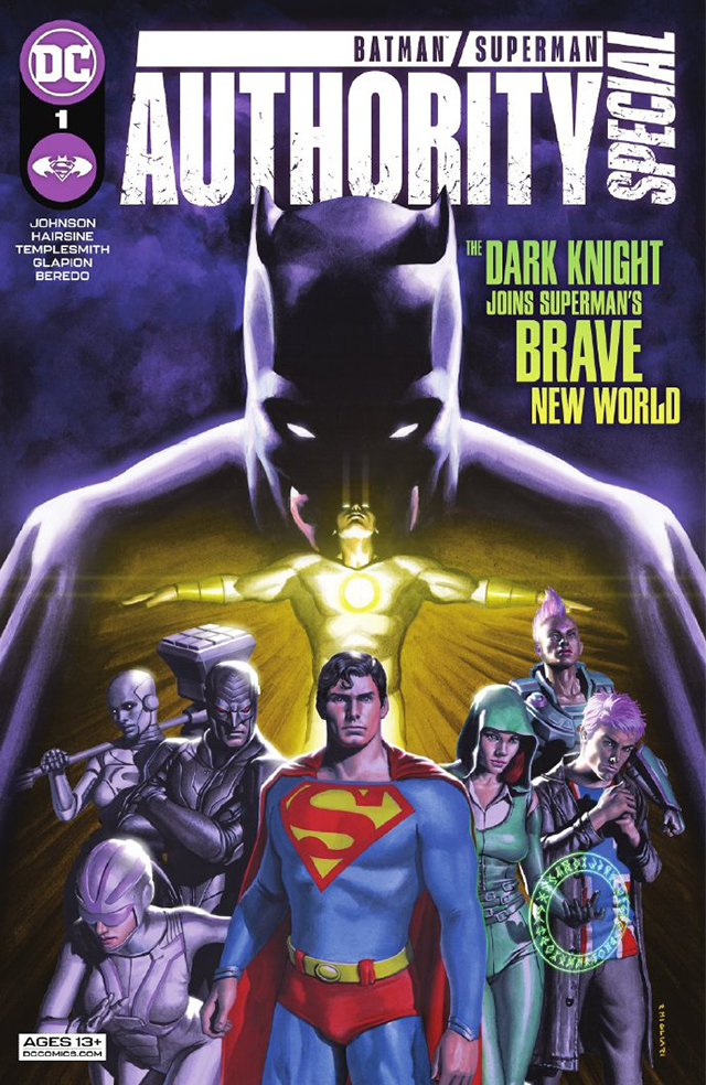 【次元速报】DC漫画《蝙蝠侠/超人：权力战队特刊》正式封面公开