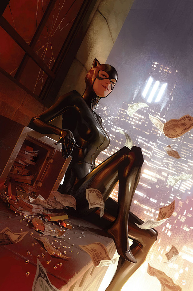 【次元速报】《蝙蝠侠：杀戮时光》发布第一期猫女变体封面