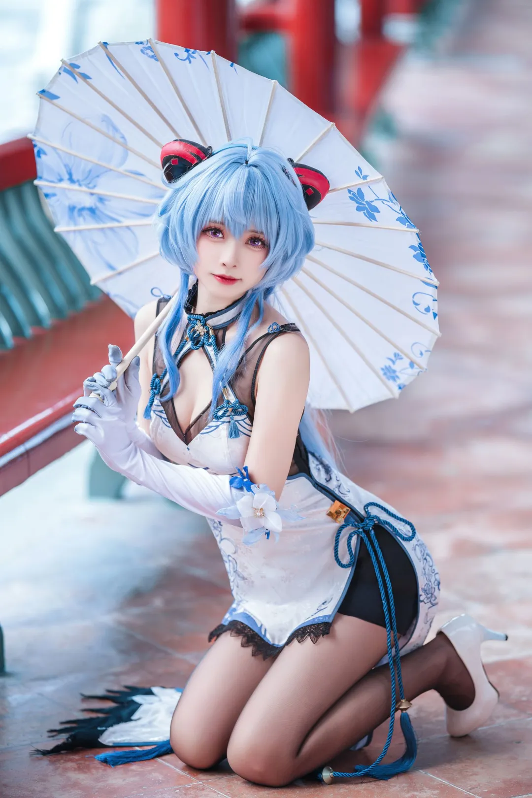 周末福利，惊艳cos美图盛宴，原神甘雨旗袍 COSPLAY-第6张