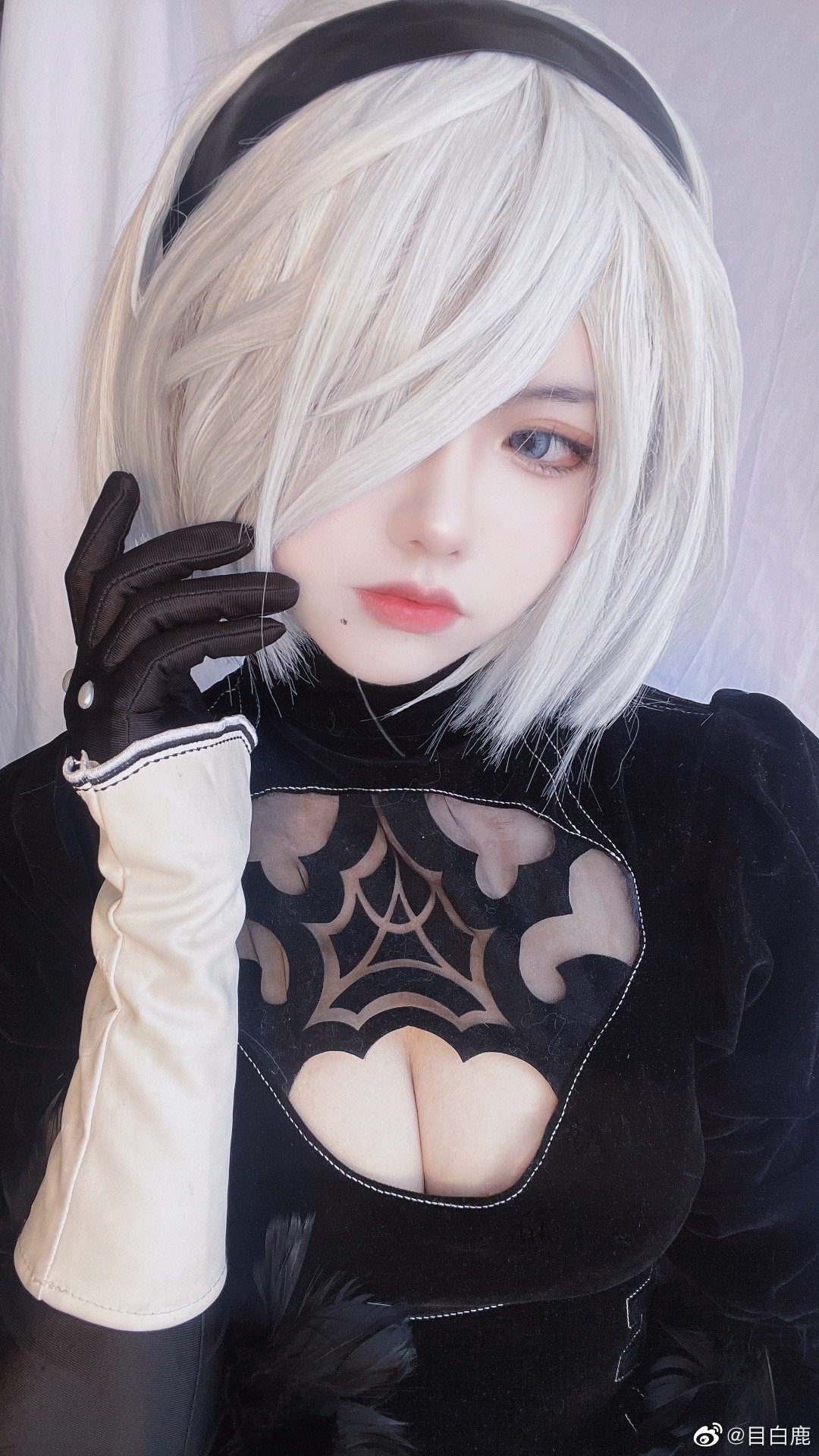 COSPLAY 尼尔:机械纪元 YoRHa No. 2 Type B ​​​@目白鹿 COSPLAY-第2张