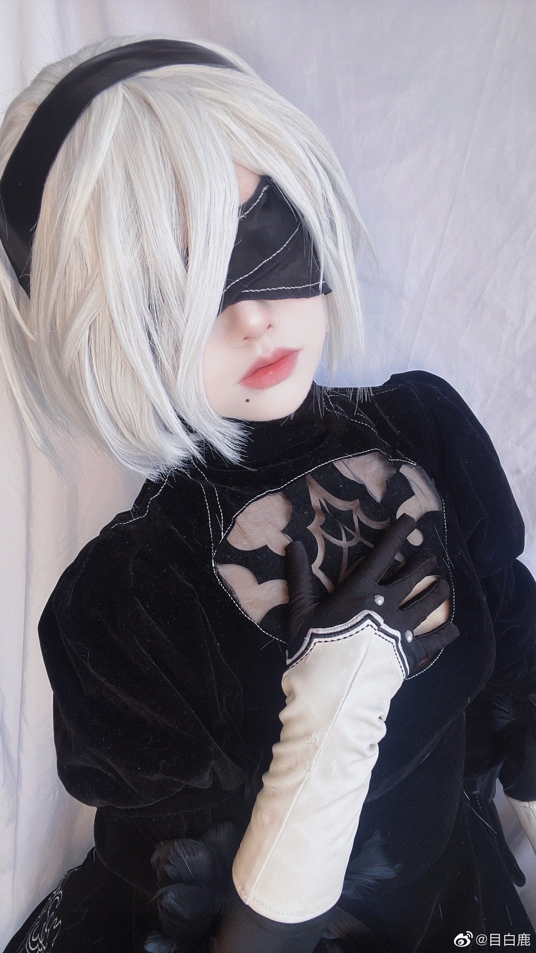 COSPLAY 尼尔:机械纪元 YoRHa No. 2 Type B ​​​@目白鹿 COSPLAY-第4张