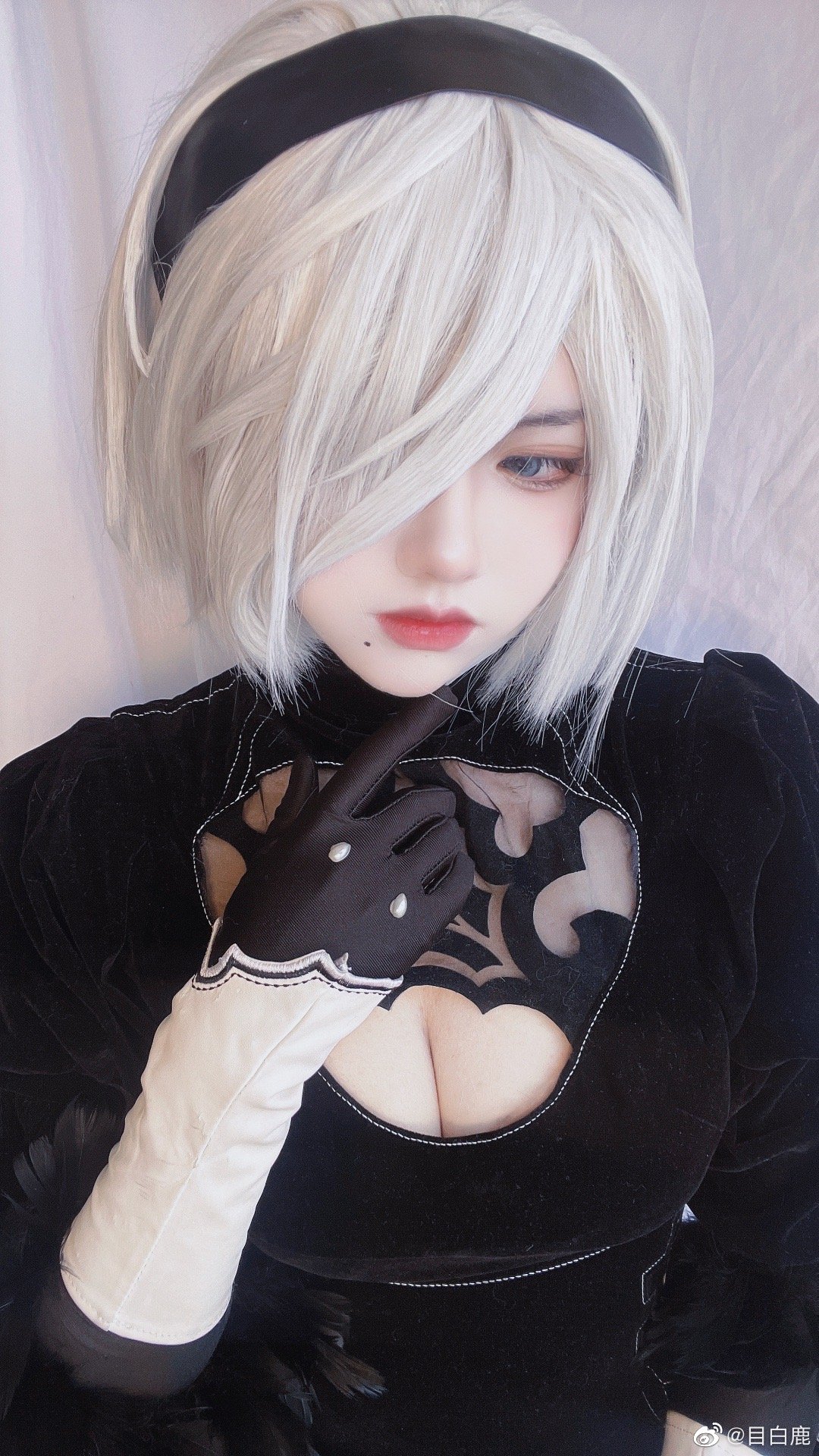 COSPLAY 尼尔:机械纪元 YoRHa No. 2 Type B ​​​@目白鹿 COSPLAY-第7张