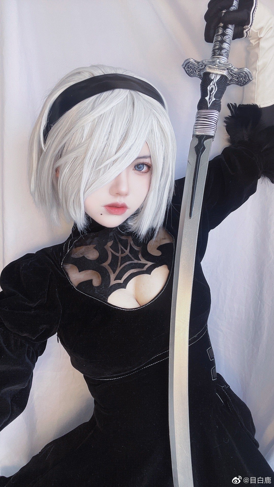 COSPLAY 尼尔:机械纪元 YoRHa No. 2 Type B ​​​@目白鹿 COSPLAY-第8张