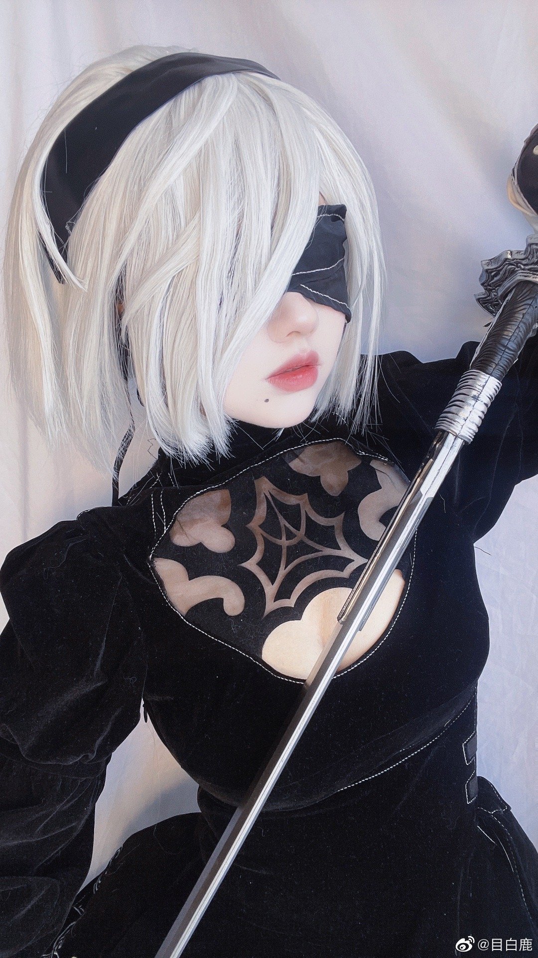 COSPLAY 尼尔:机械纪元 YoRHa No. 2 Type B ​​​@目白鹿 COSPLAY-第9张