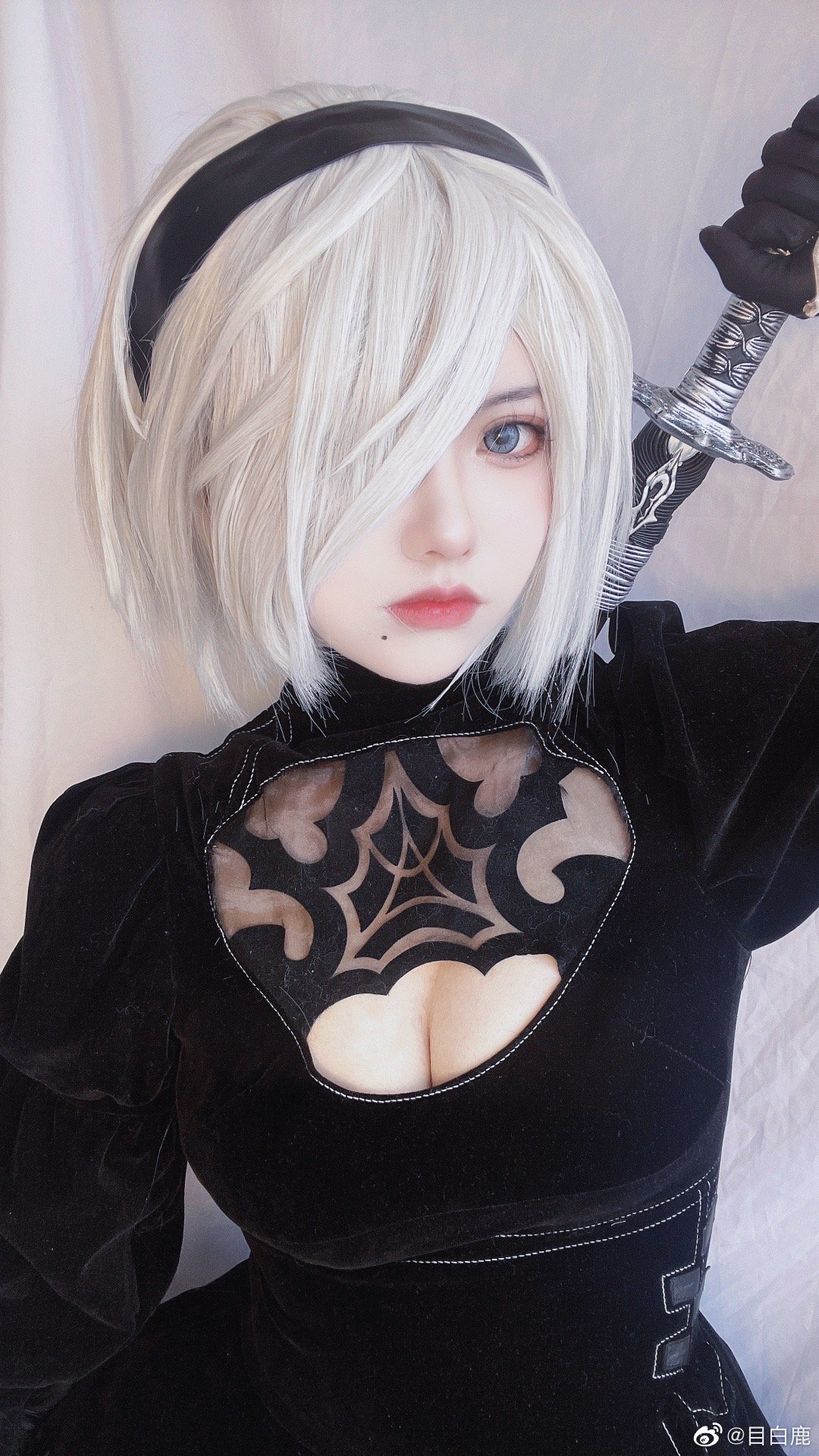 COSPLAY 尼尔:机械纪元 YoRHa No. 2 Type B ​​​@目白鹿 COSPLAY-第12张