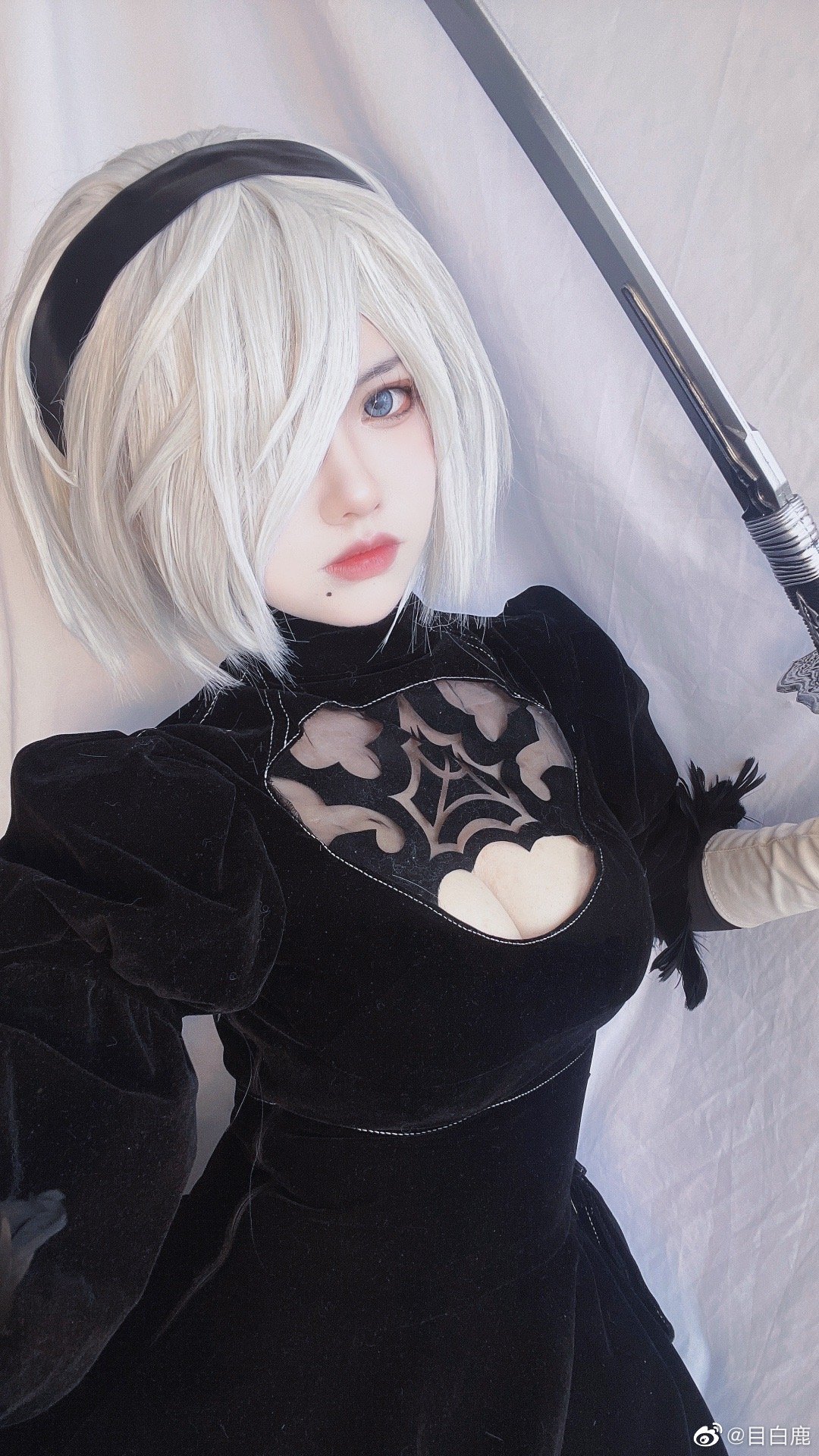 COSPLAY 尼尔:机械纪元 YoRHa No. 2 Type B ​​​@目白鹿 COSPLAY-第14张