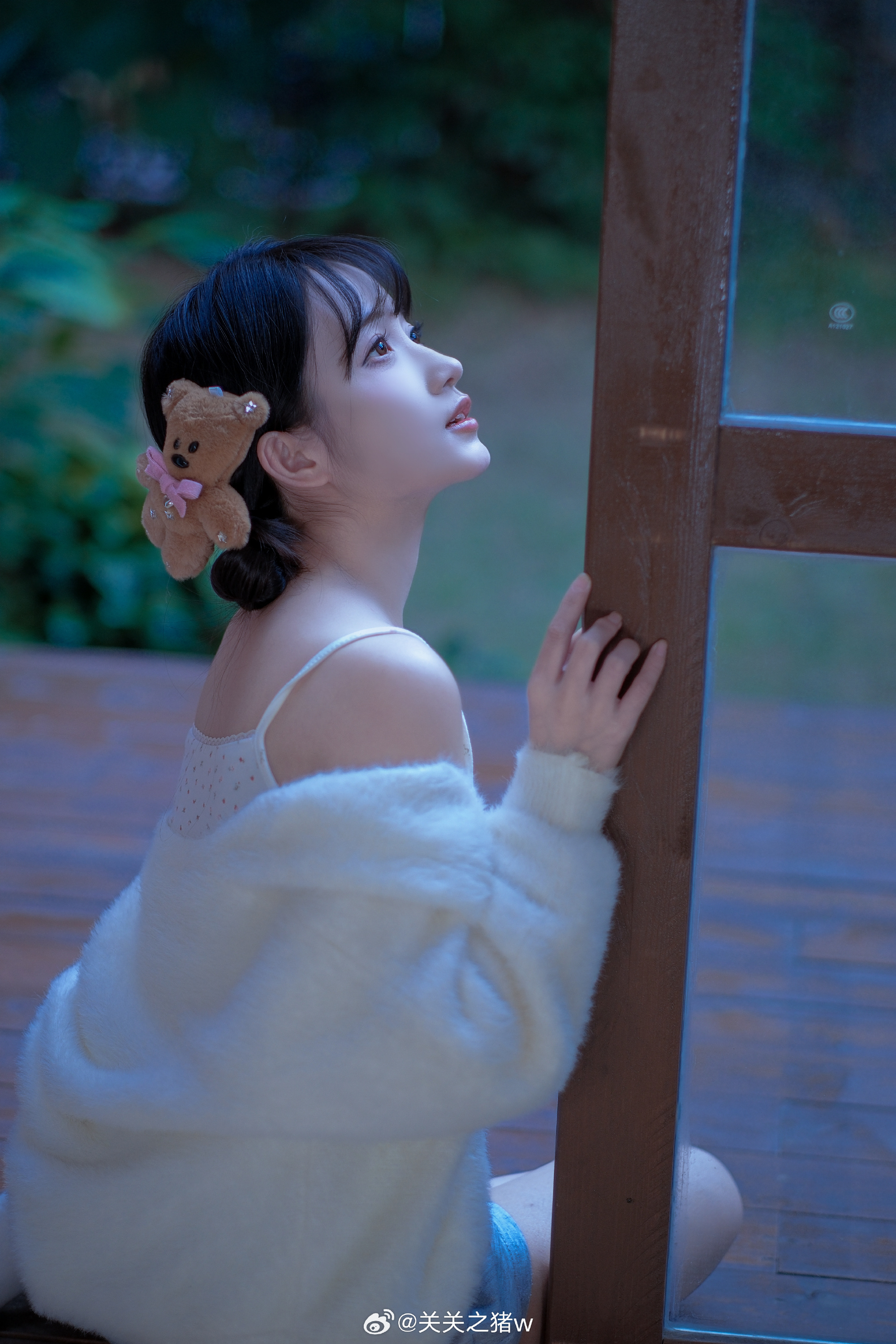 少女写真 冬日 小森林❄️@关关之猪w 摄影-第2张