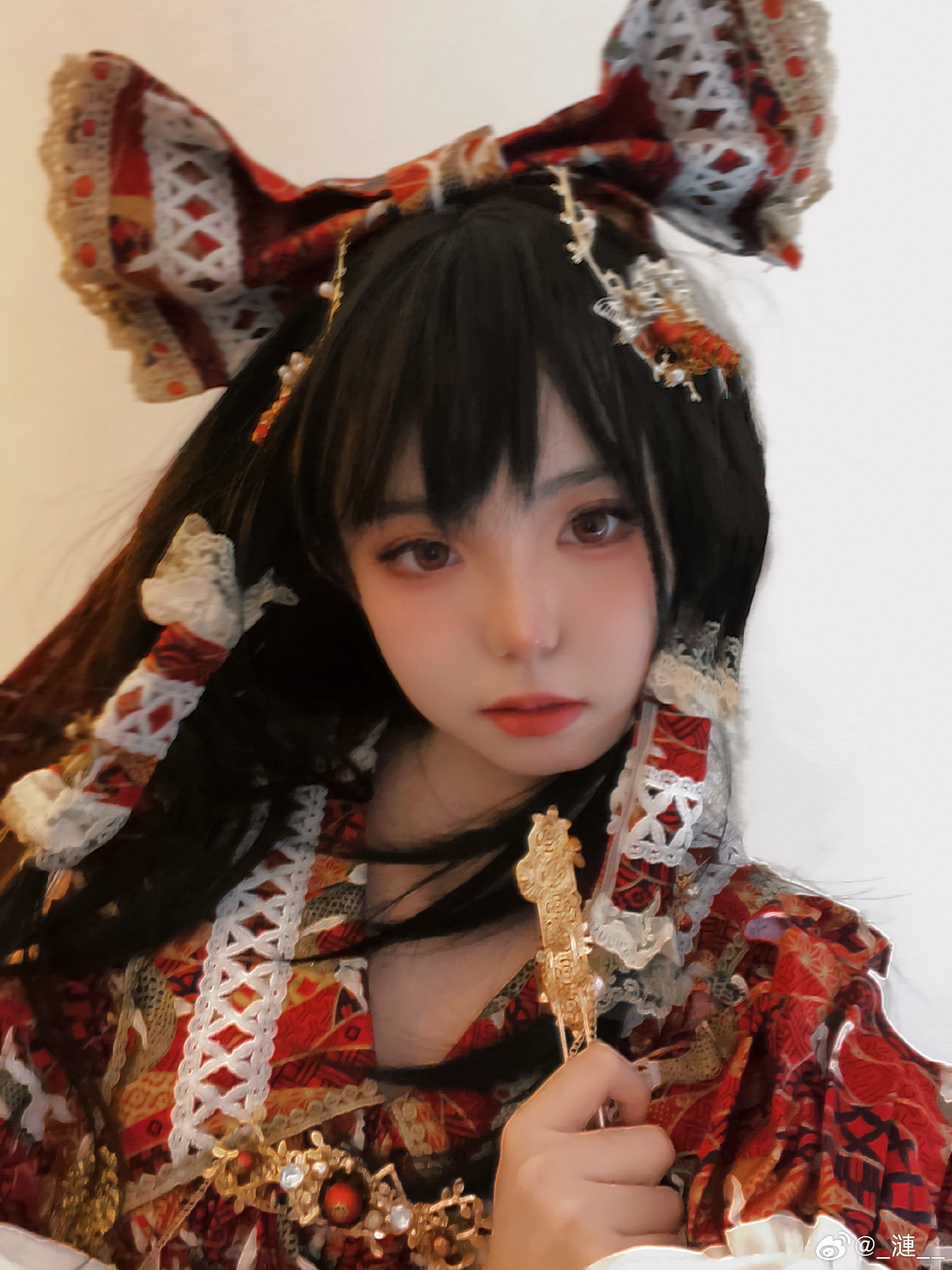 cosplay 东方project  红红火火的……神社巫女！🥁🏮@_漣__ COSPLAY-第8张